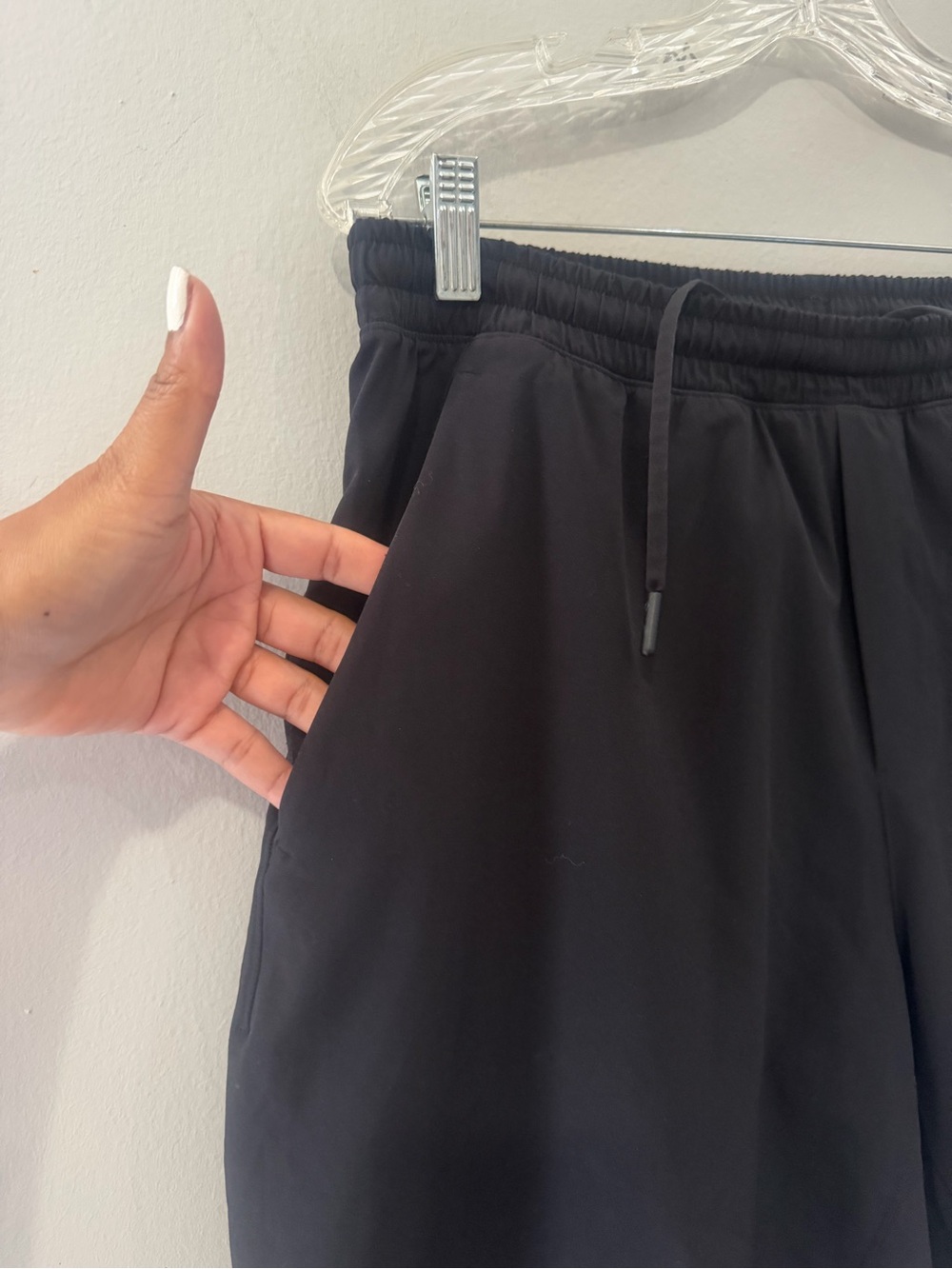 Lululemon Pace Breaker Lined Shorts 7” Mens L Black Training Mesh Vent Athletic - Picture 3 of 15